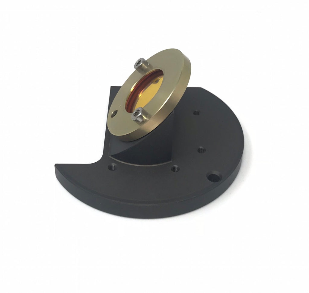 CynoSure Affirm Germanium CO2 Laser Window Assembly w/ Frame Flange Mount