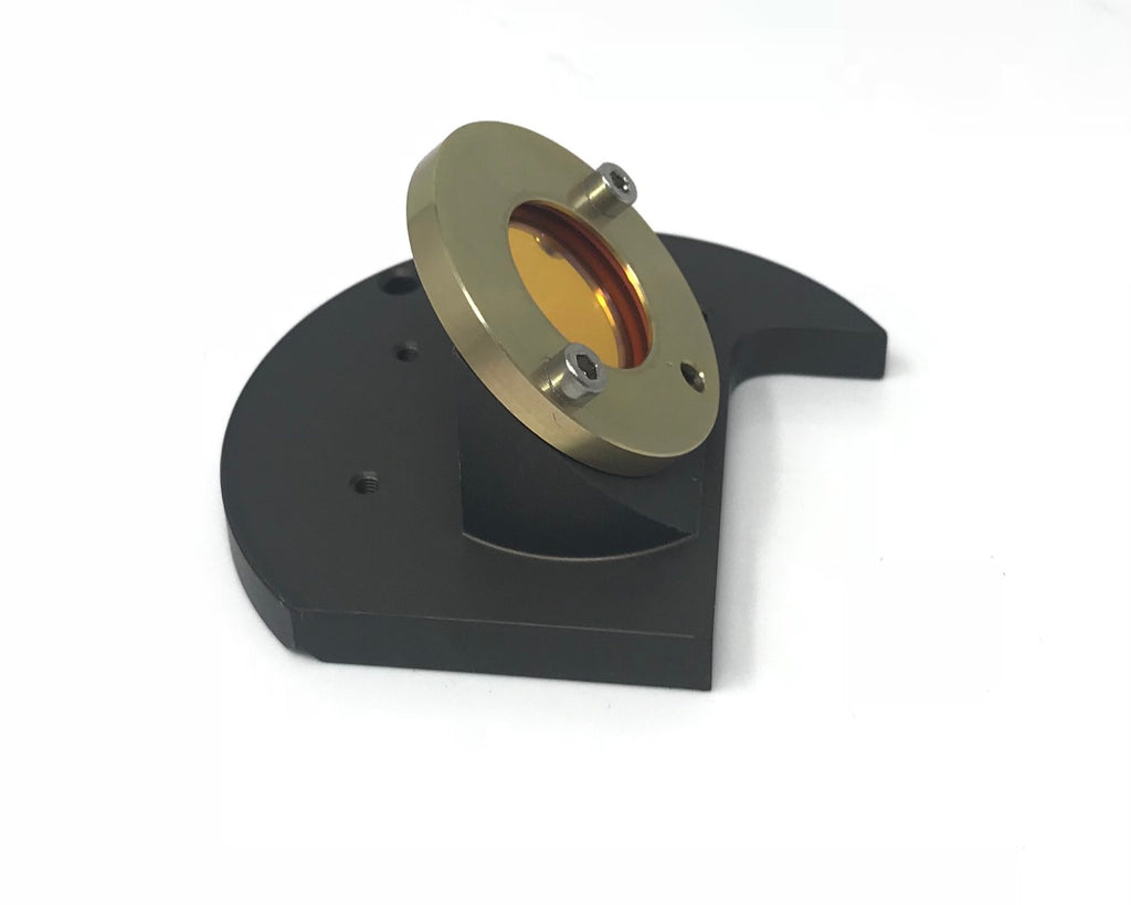 CynoSure Affirm Germanium CO2 Laser Window Assembly w/ Frame Flange Mount