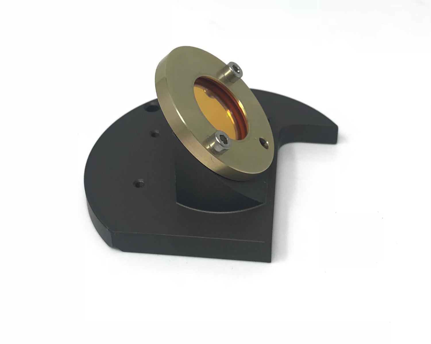 CynoSure Affirm Germanium CO2 Laser Window Assembly w/ Frame Flange Mount