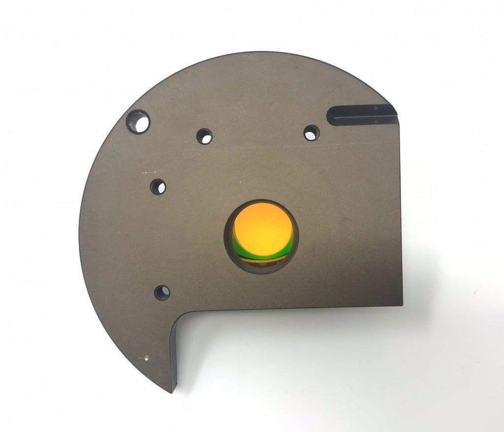 CynoSure Affirm Germanium CO2 Laser Window Assembly w/ Frame Flange Mount