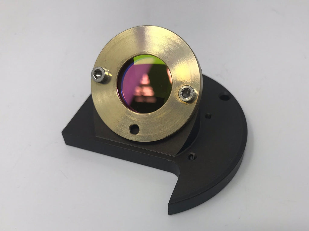 CynoSure Affirm Germanium CO2 Laser Window Assembly w/ Frame Flange Mount
