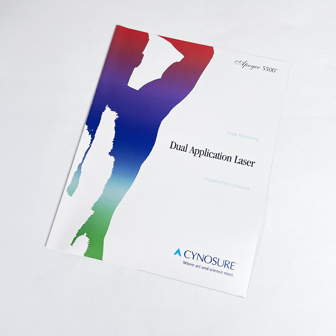 Cynosure Apogee 5500 Dual Application Laser Marketing Booklet 920-0098-000 Rev B