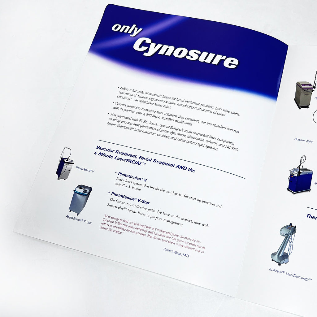 Cynosure Patient-Focused Solutions Marketing Booklet