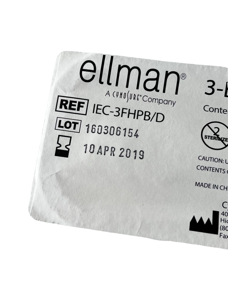 Cynosure ELLMAN 3-Button Fingerswitch Handpiece IEC-3FHPB/D EXP 2019 Sealed