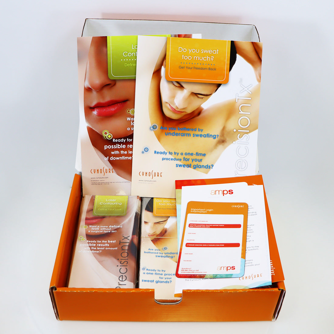 Cynosure Precision Tx Marketing Kit Treatment Brochures