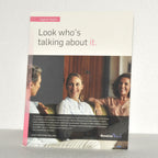 Cynosure MonaLisa Touch Office Patient Table Shelf Display Stand Brochure MONA LISA Vaginal Health