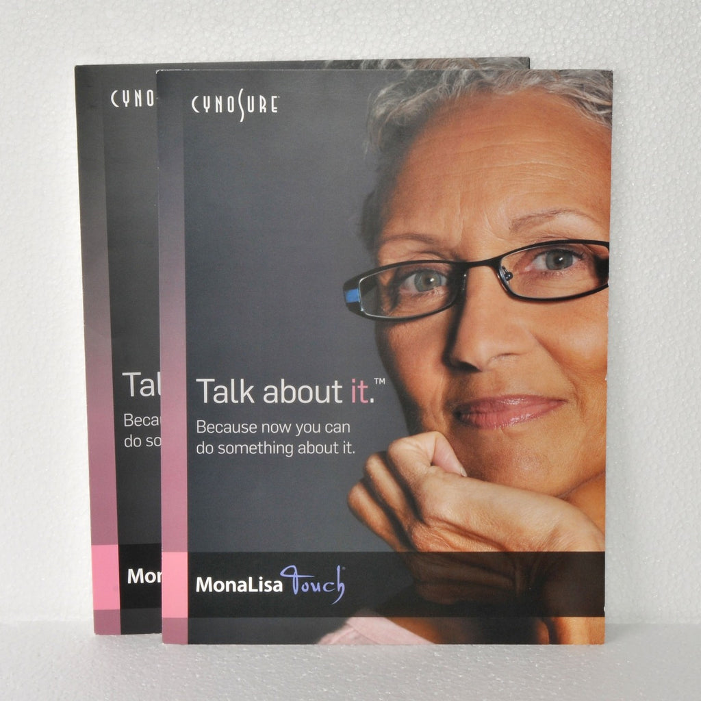 Cynosure MonaLisa Touch Tri-Fold Office Patient Brochure MONA LISA Vaginal Care