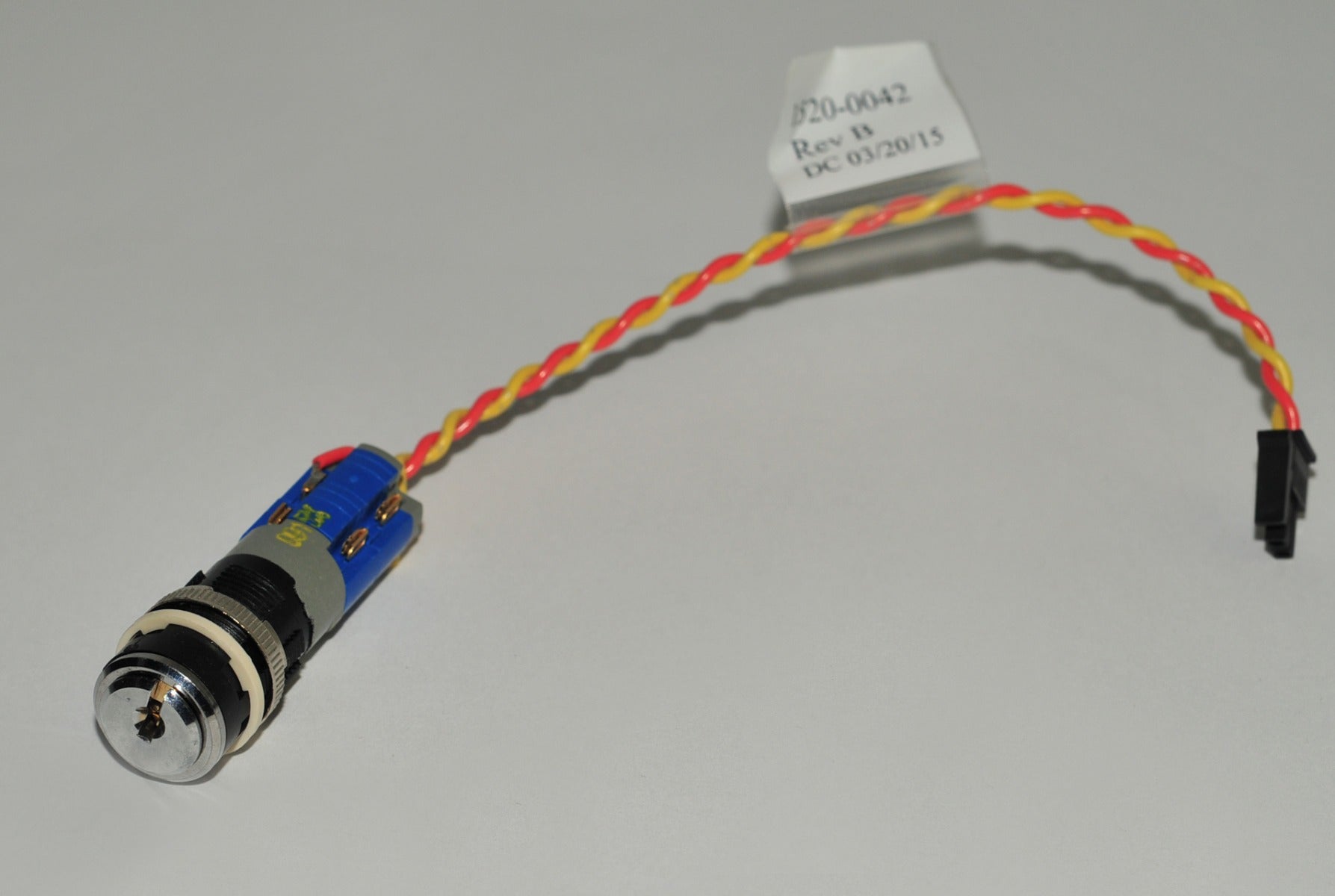 Factory New Cynosure Palomar Starlux 300/500 Key Switch Assembly P/N: 1520-0042