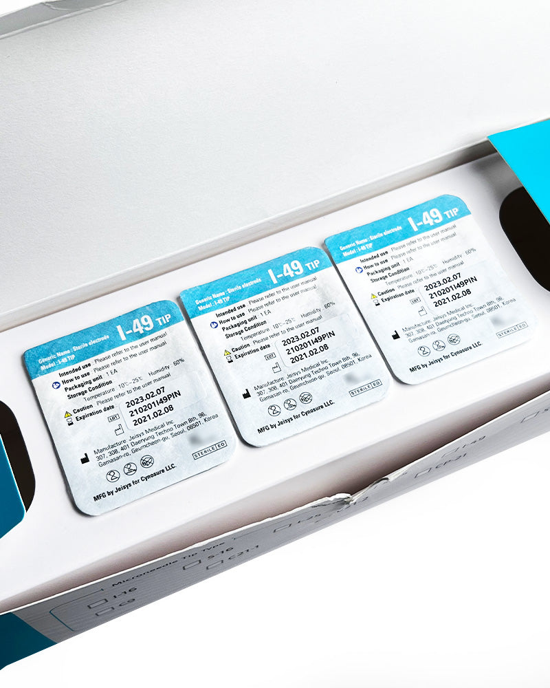 Cynosure Potenza RF I-49 Microneedling Tips 21BI49PIN-0226 EXP 02/07/2023 3-PK