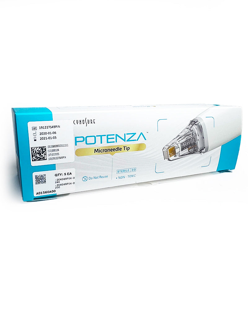 Cynosure Potenza RF S-49 Microneedling Tips 20AS49PIN-0250 EXP 01/05/2021 2-PK