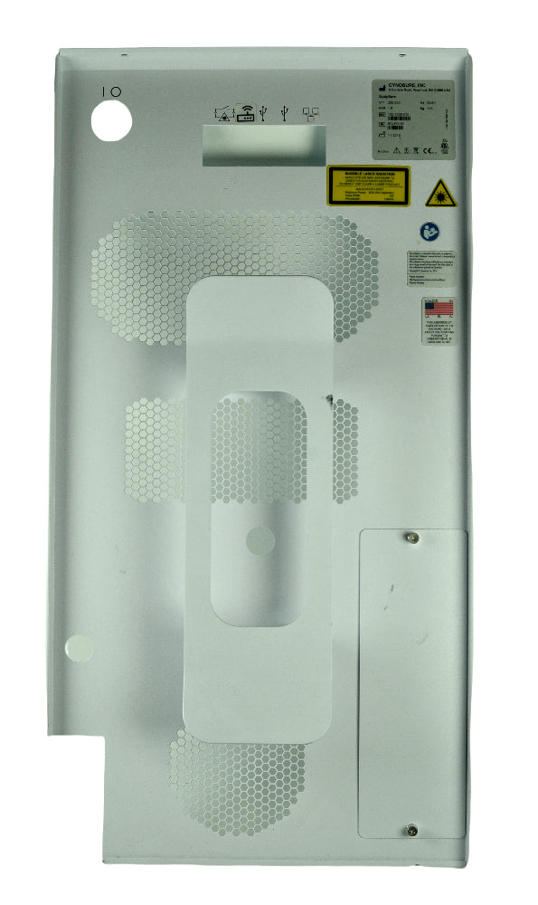 Cynosure SculpSure Laser Back Cover Panel Shell Rear Vented Assembly PARTS