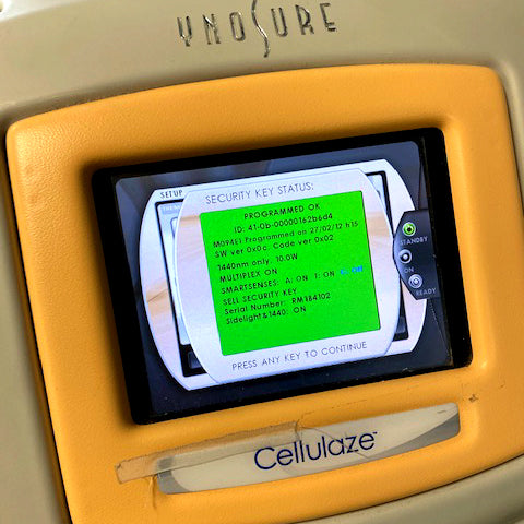 Cynosure Smartlipo Cellulaze SLT II 1440 nm Sidelight Laser Cellulite Treatment