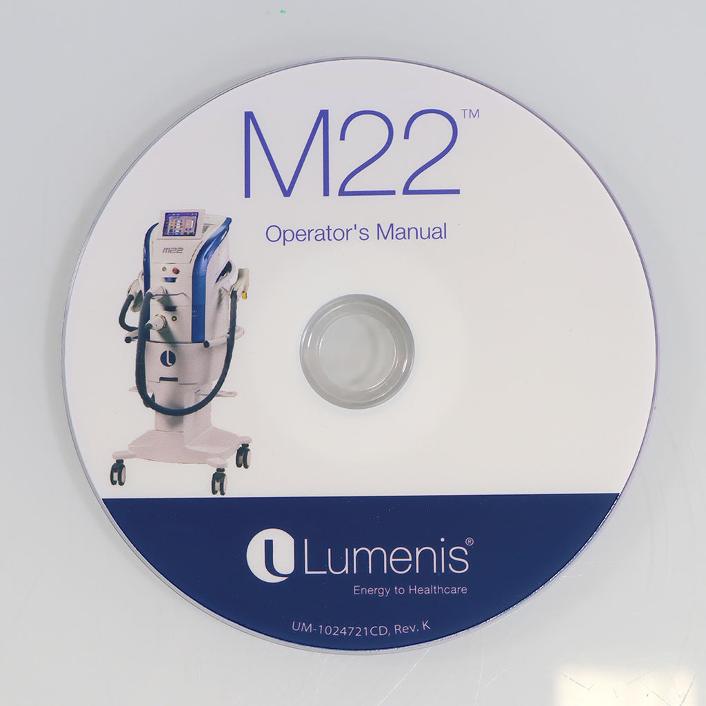 Lumenis M22 Operator's Manual CD UM-1024721CD