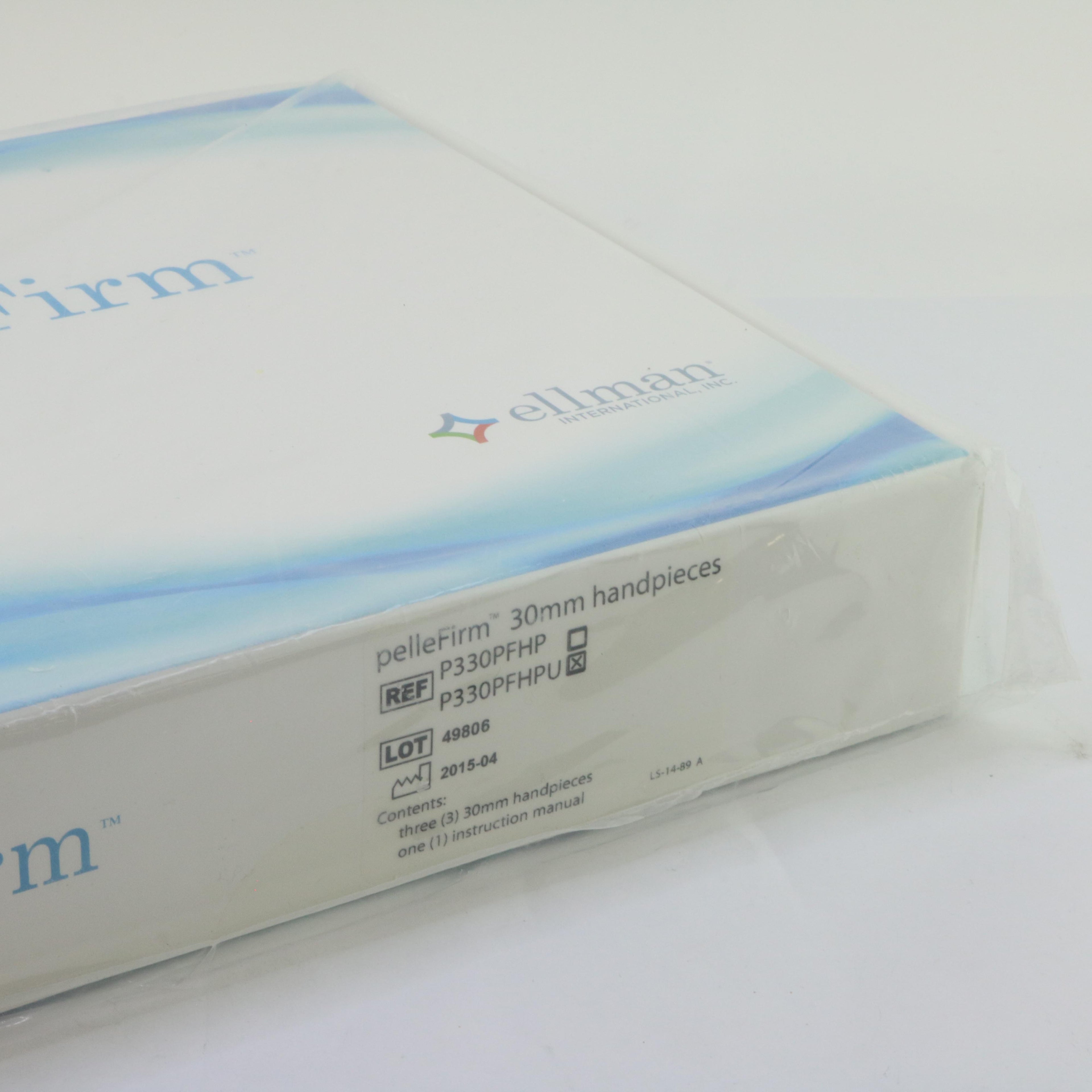 2015 Ellman Pelleve S5 RF PelleFirm 30 mm Handpiece P330PFHPU Pelle Firm 3 PACK
