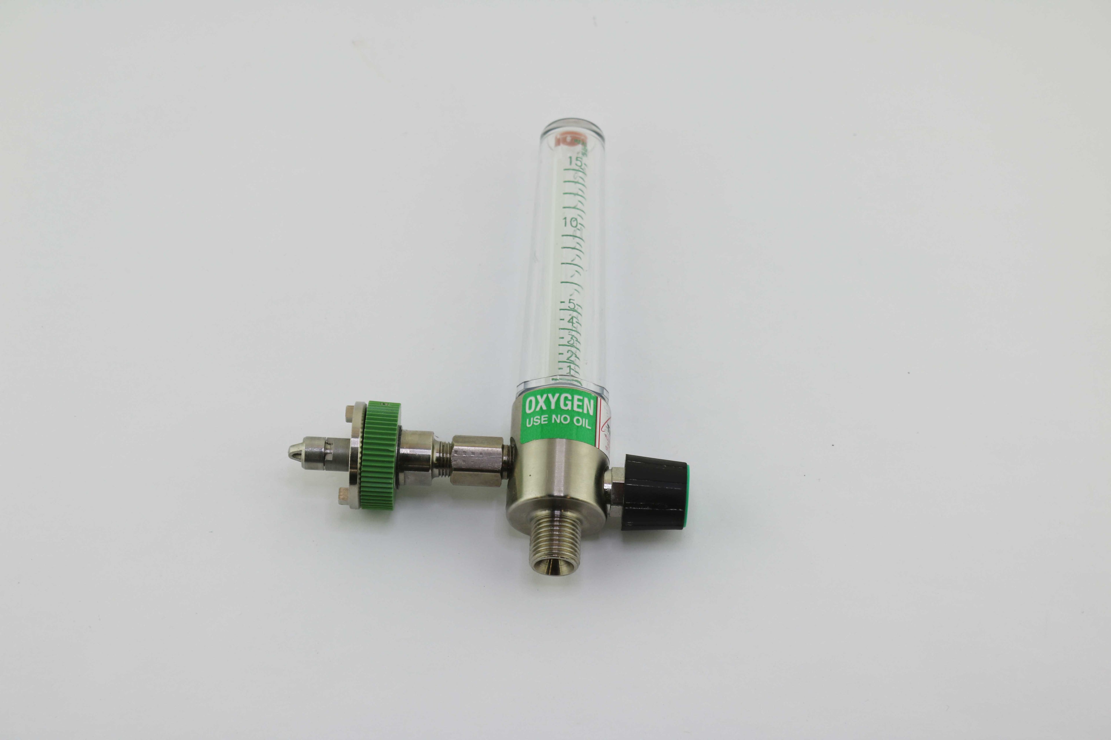 Allied Timeter Medical Oxygen Flowmeter Valve 50 PSIG 1-15 LPM UNTESTED AS IS