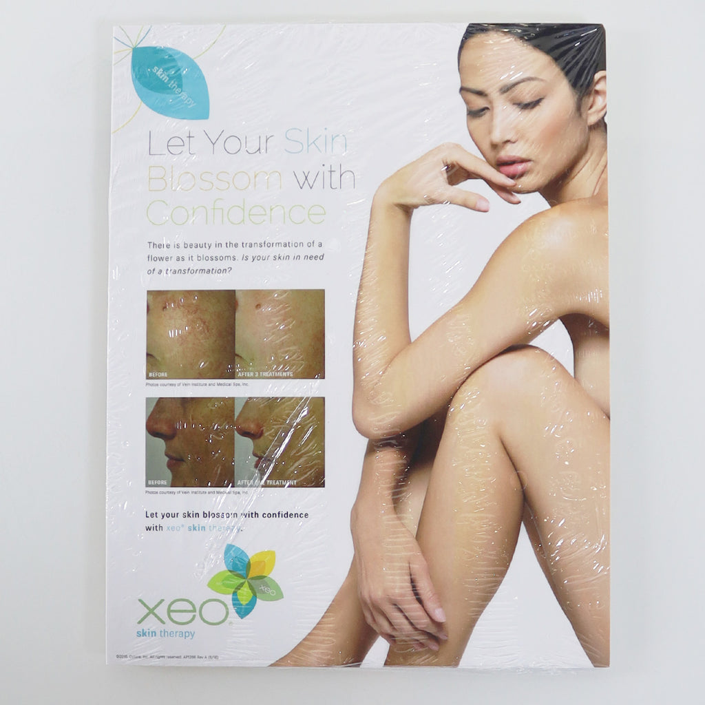 Cutera Xeo Skin Therapy Waiting Room Marketing Table Tent x2 Pack