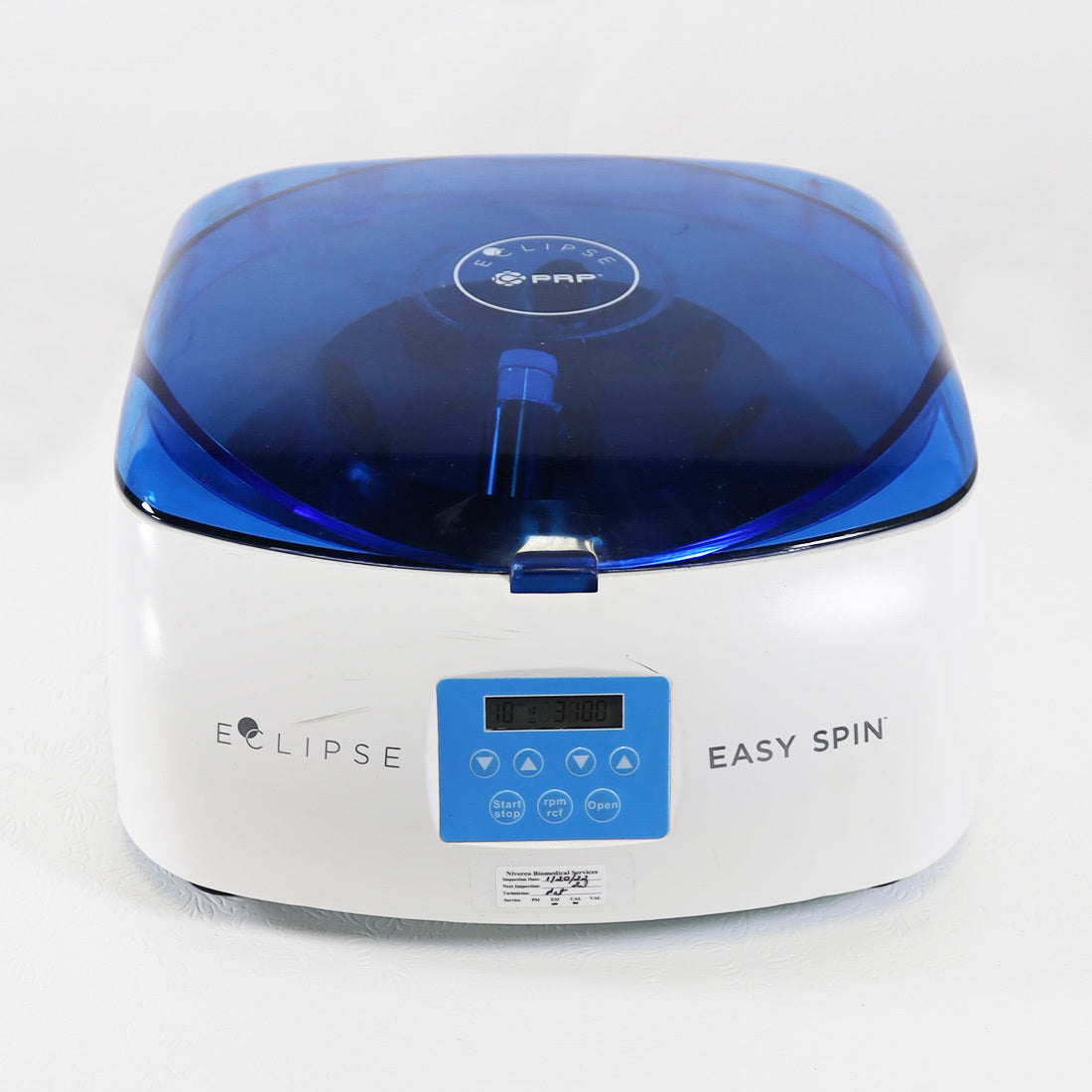 Eclipse Easy Spin PRP Centrifuge 300-4000RPM