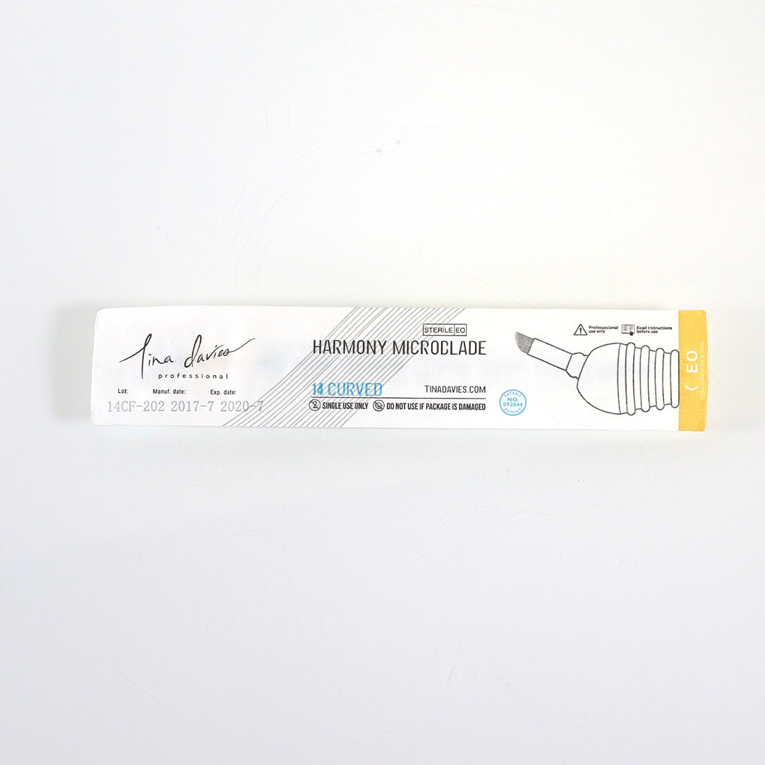 Tina Davies Professional 14 Curved Harmony Disposable 14 Needle Microblade x5 Pk