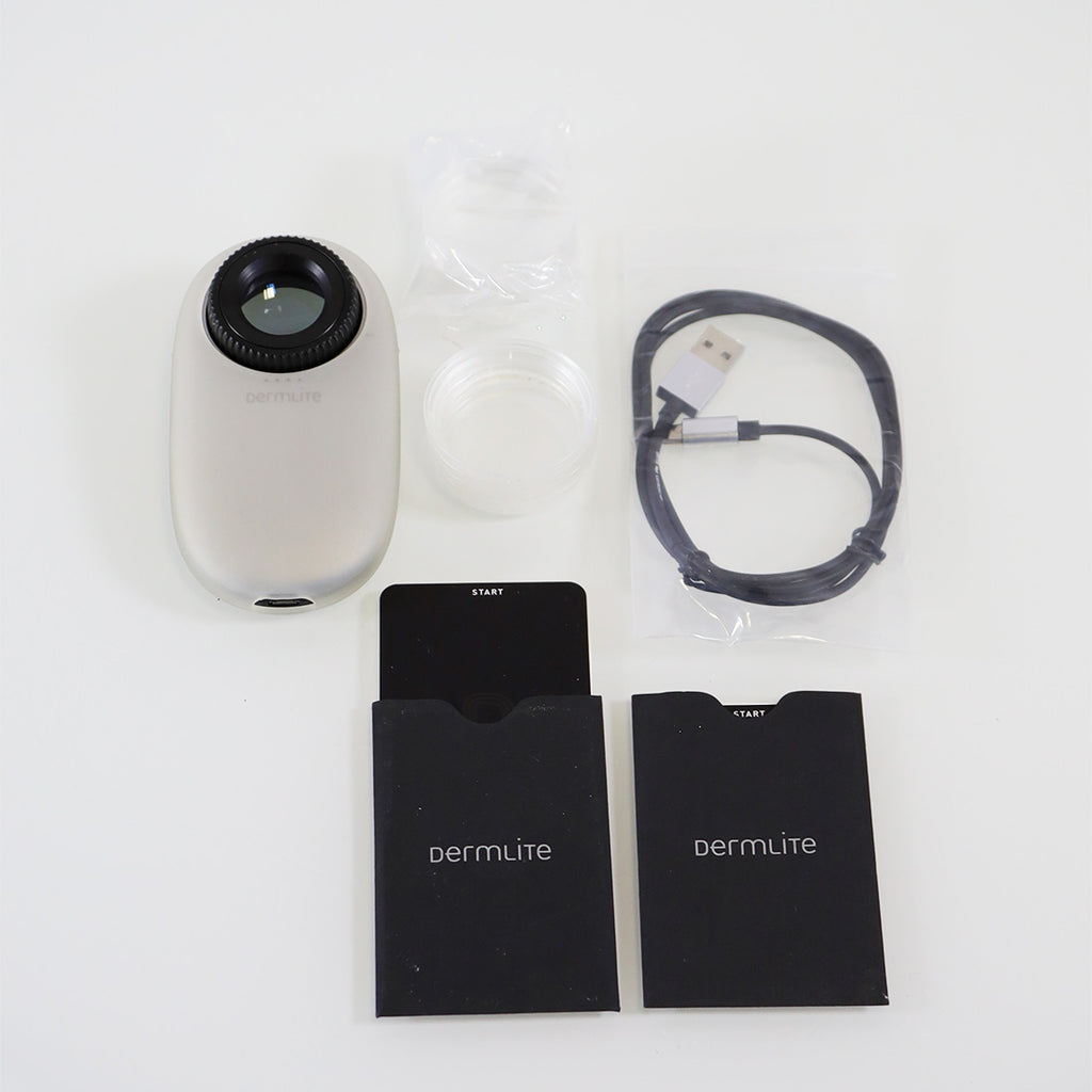 DermLite DL200 Compact Hybrid pocket Dermatoscope DL200HY Sliver