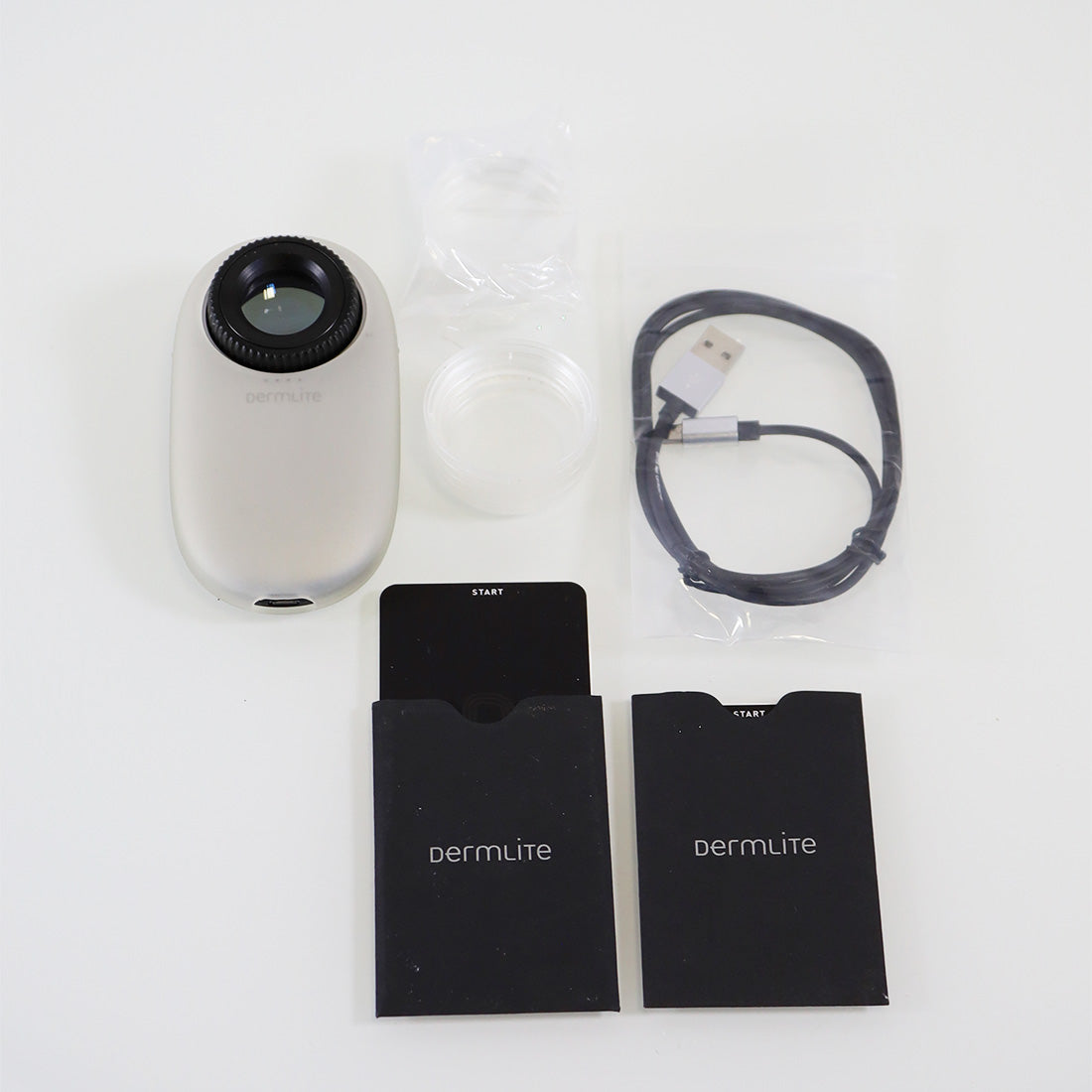 DermLite DL200 Compact Hybrid pocket Dermatoscope DL200HY Sliver