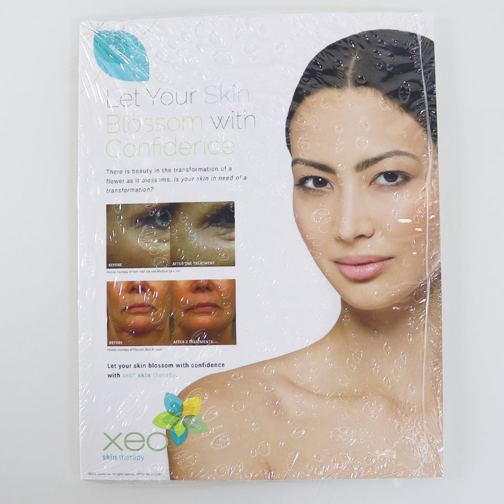 Cutera Xeo Skin Therapy Waiting Room Marketing Table Tent x2 Pack