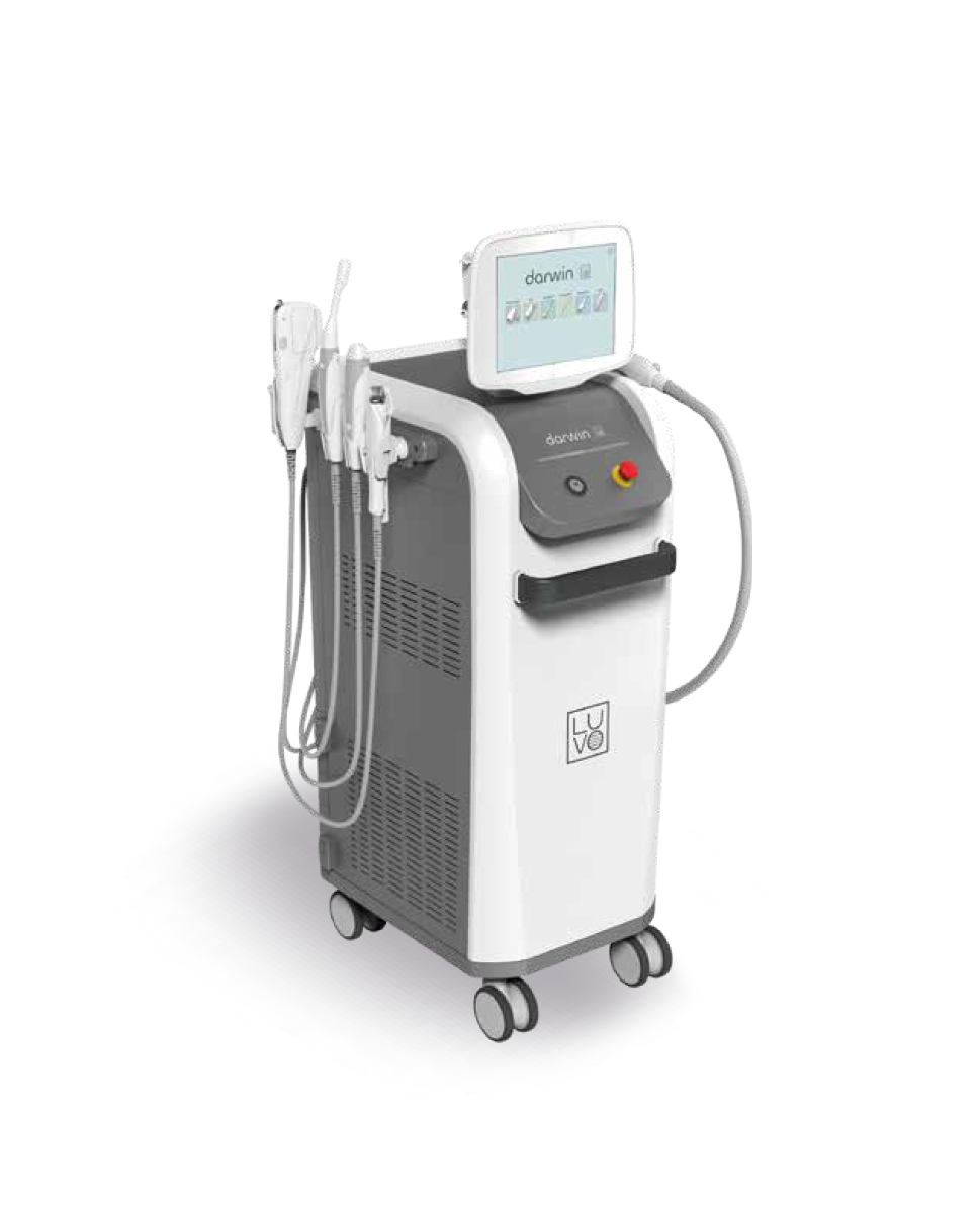 LUVO DARWIN - 4 Systems in 1 - IPL, Diode, RF and Microneedling