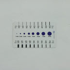 Sciton BBL 2600-009-84 IPL Treatment Lesion Gauge Measuring Card