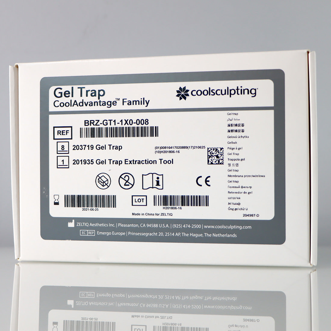Zeltiq CoolSculpting Cool Advantage Applicator Gel Trap BRZ-GT1-1X0-008 GelTrap - 06-21