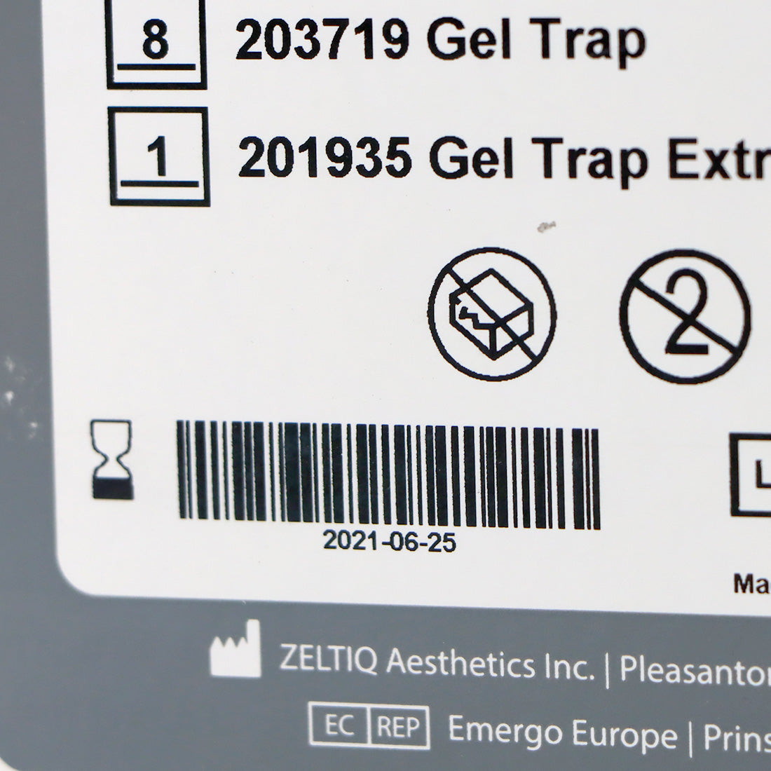 Zeltiq CoolSculpting Cool Advantage Applicator Gel Trap BRZ-GT1-1X0-008 GelTrap - 06-21