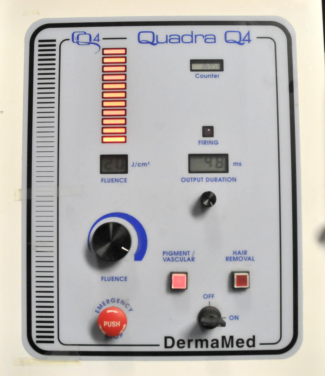 DermaMed QUADRA Q4 IPL Laser Hair Removal Pigment Vascular Photoaging Erythema