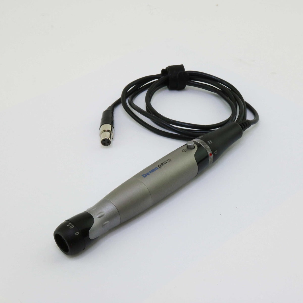 DermaPen Variable 4-Speed 0-2.5mm Microneedling Pen w/ 3 Tips & Stand