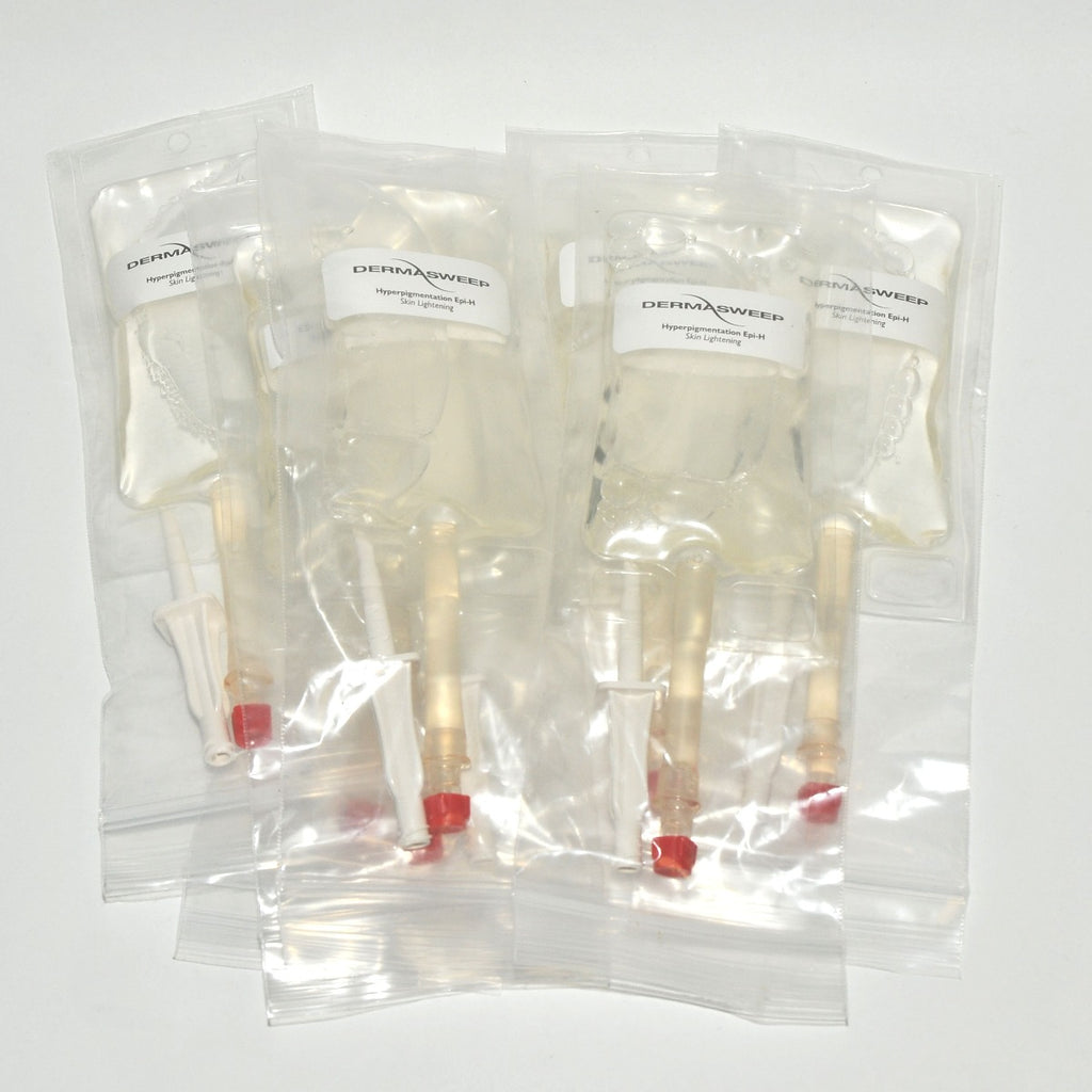DermaSweep MD Hyperpigmentation Skin Lightening Care Kit DS6000MD Epi-H (x8Pcs)