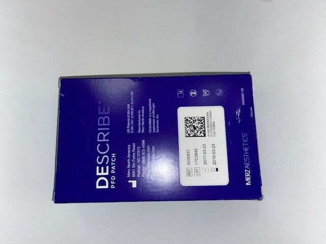 Describe PFD Patch Merz Aesthetics Tattoo Removal Silicon Patch