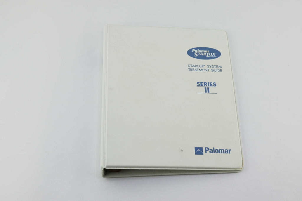 Palomar Starlux 300 Series II 2 IPL & 1064 Handpiece Treatment Guide Manual