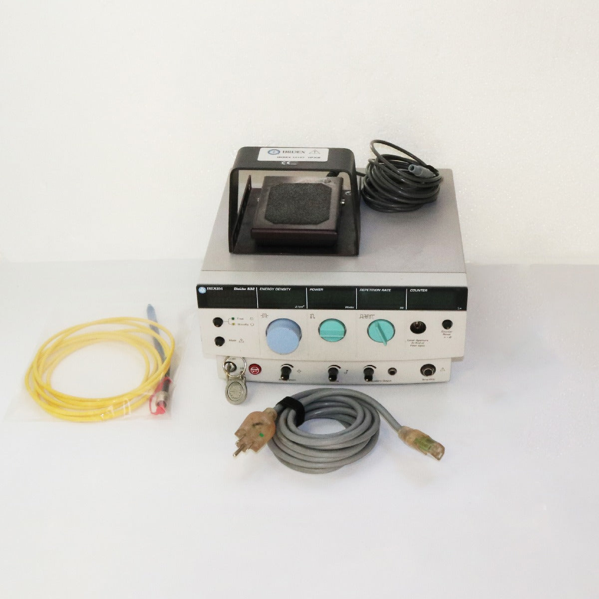 Iridex DioLite 532 DPSS 532nm Pigmented Vascular Lesions Laser + 700µm Handpiece