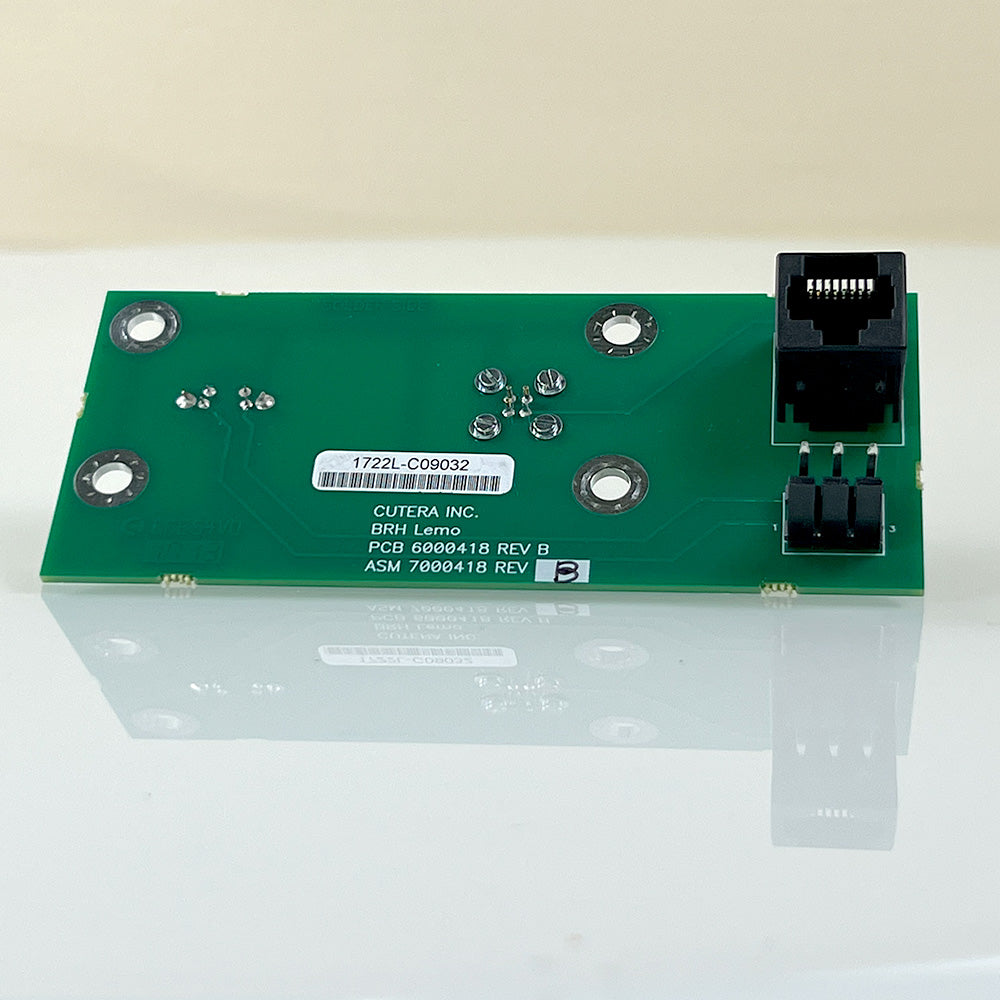 Cutera Excel V Laser Foot pedal/Interlock Interconnect PCB Board UNTESTED AS IS