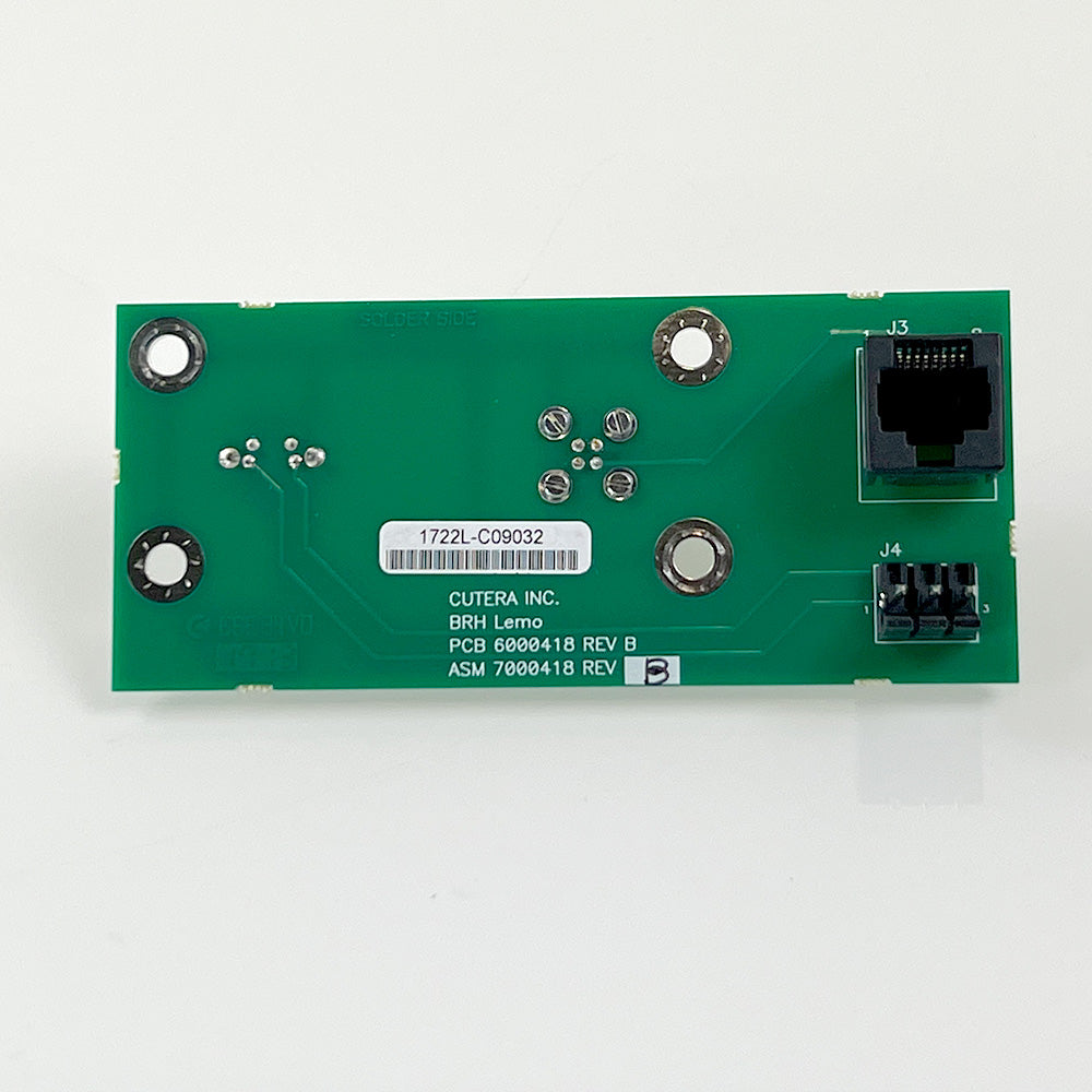 Cutera Excel V Laser Foot pedal/Interlock Interconnect PCB Board UNTESTED AS IS