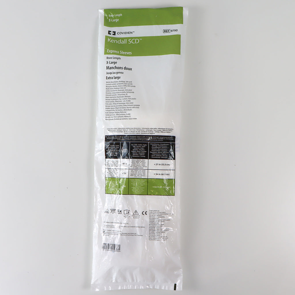Covidien Kendall SCD Express Sleeves Knee Length X Large Ref 9790