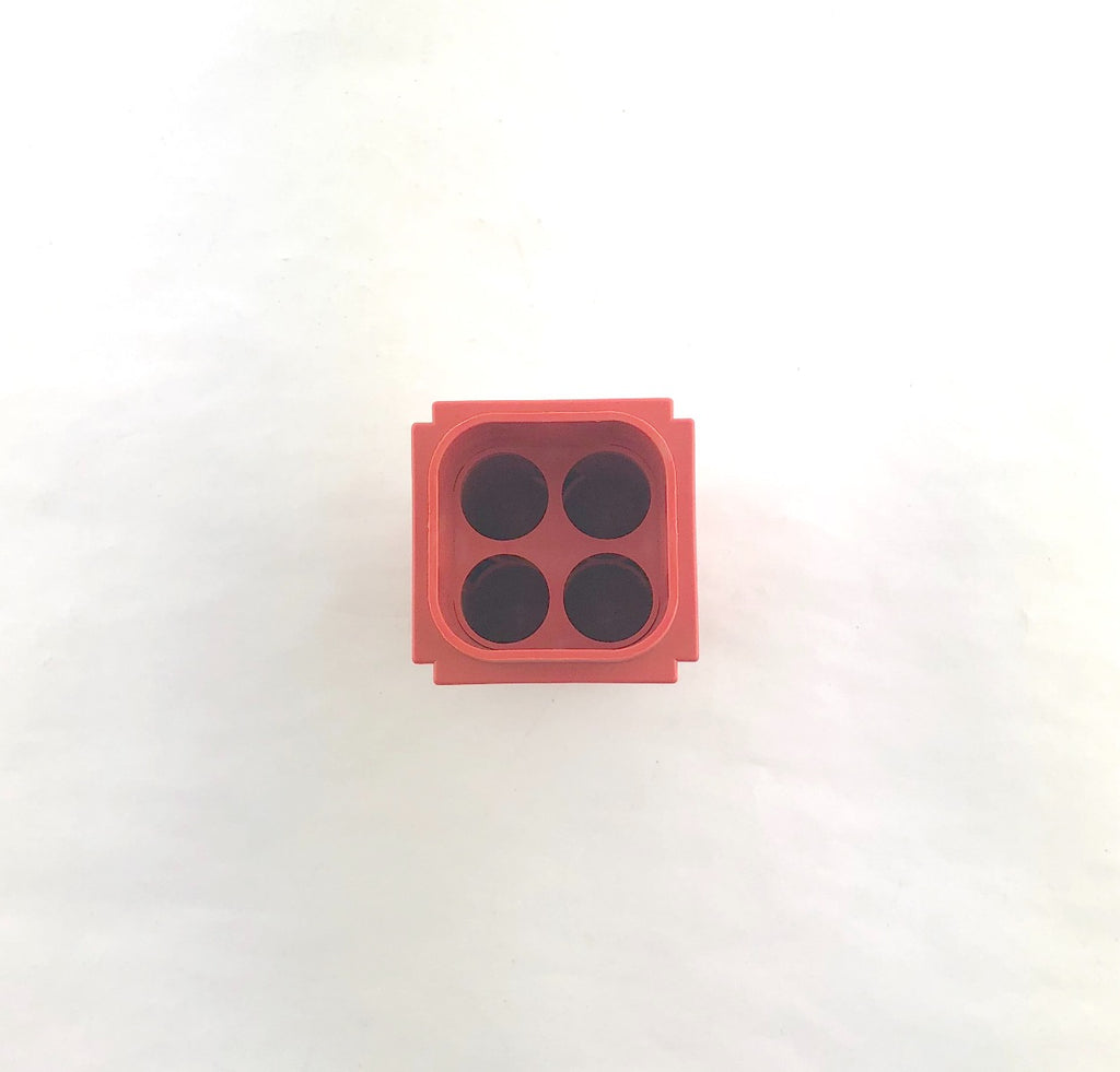 Drucker Centrifuge 4 Piece Tube Carrier Orange Plastic 100mm