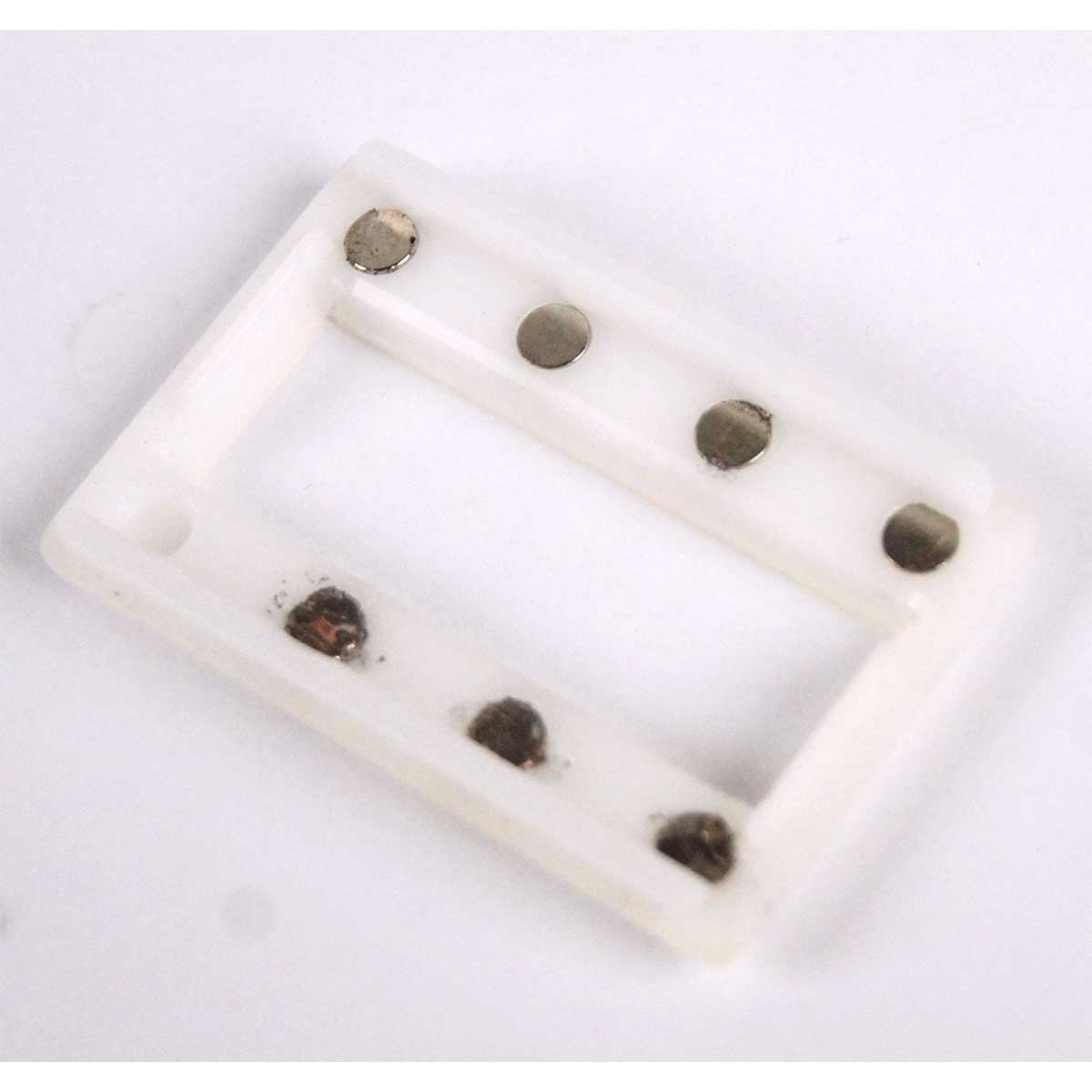 Sciton BBL IPL Handpiece Adapter Magnetic Plastic Tip Bezel Frame White