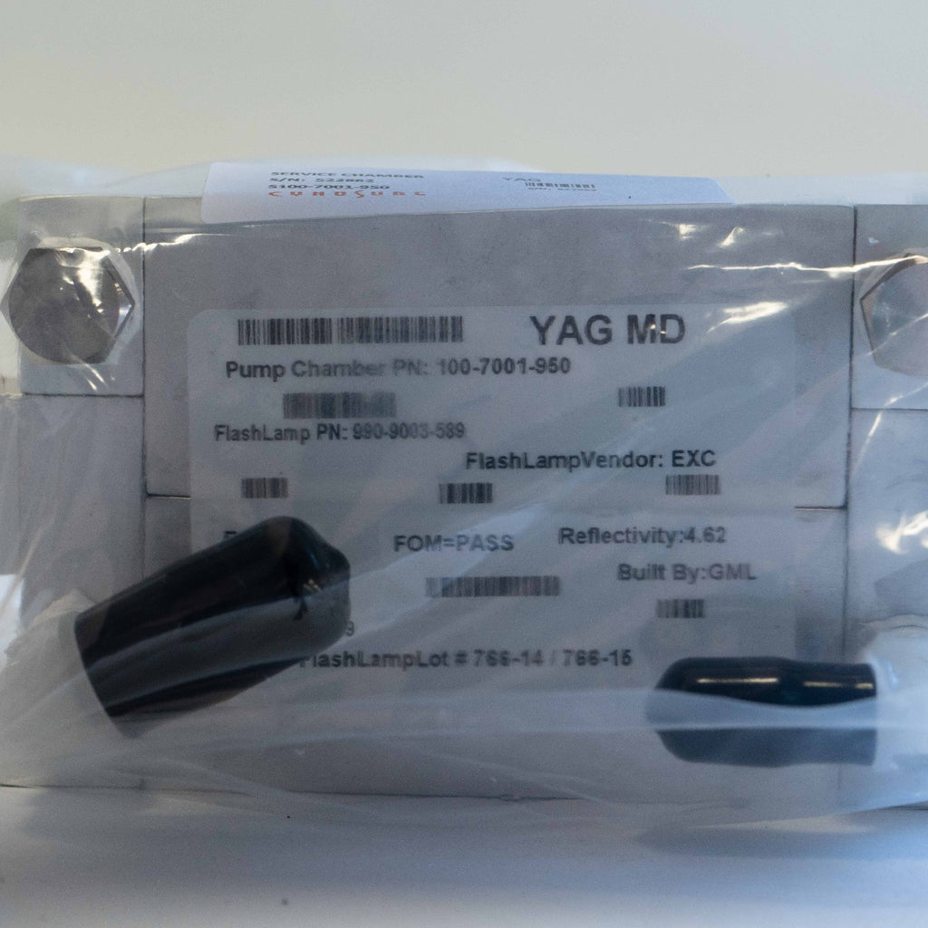 Cynosure Apogee Elite ELM+ Laser Nd YAG Service Chamber S100-7001-950 PARTS