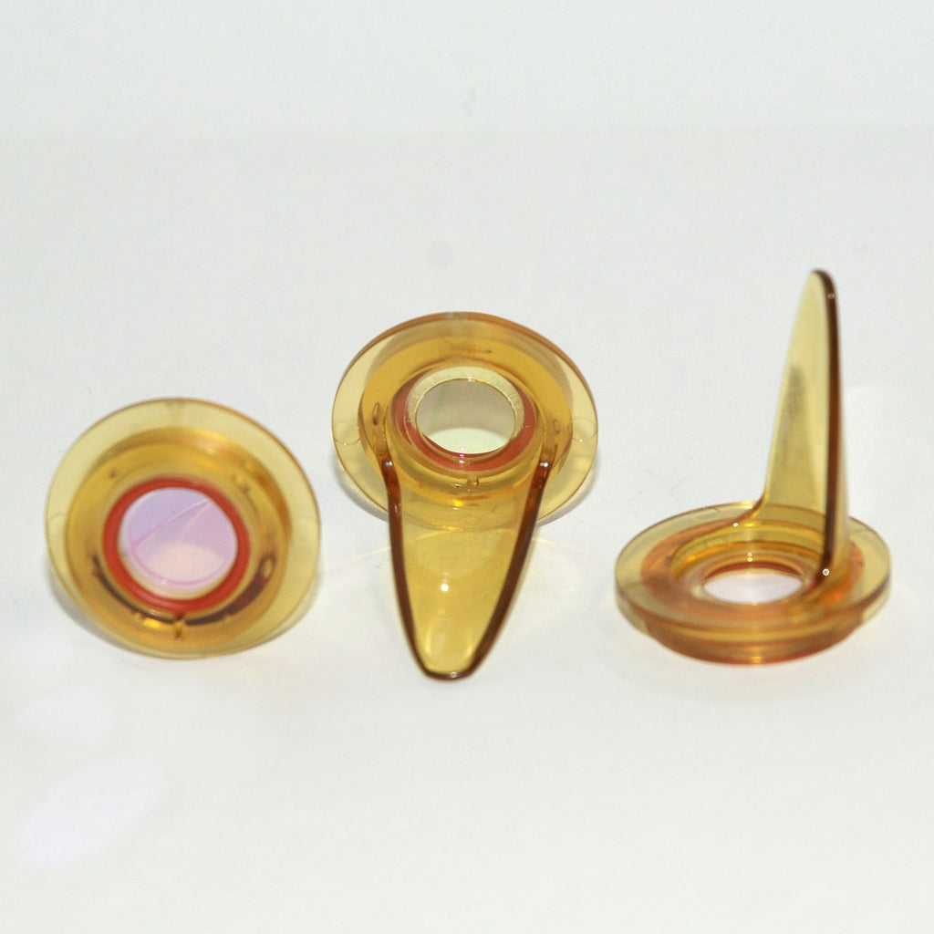 Candela Alex TriVantage 755nm Laser Plastic Distance Gauge Tips w/Window x3Pcs