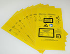 Candela Laser Label Sheet Assembly AlexTrivantage Multiple Language 2157-40-8262