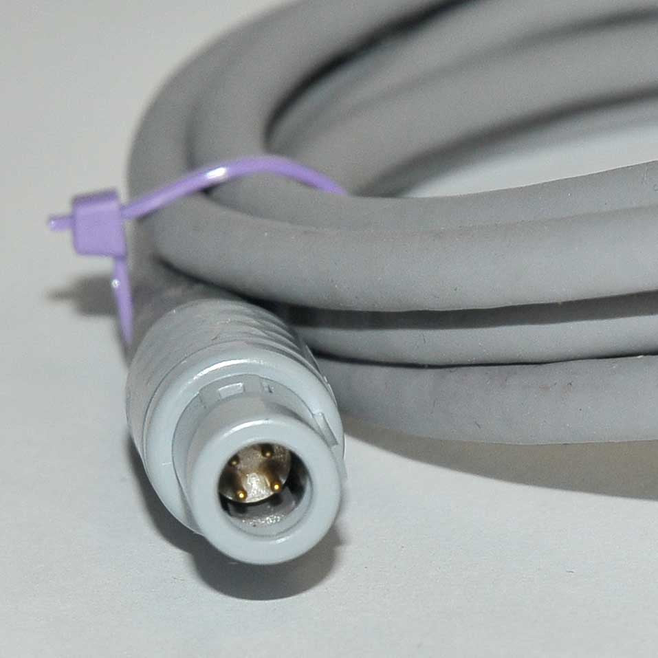 Cynosure Laser Handpiece Gray 4-Pin 10' Cable Applicator 100-7027-702 029940-003