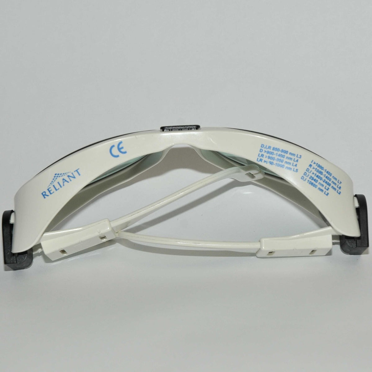 Reliant Laser Safety Glasses Eye Protection Erbium Nd YAG 1065 1320 1440 White
