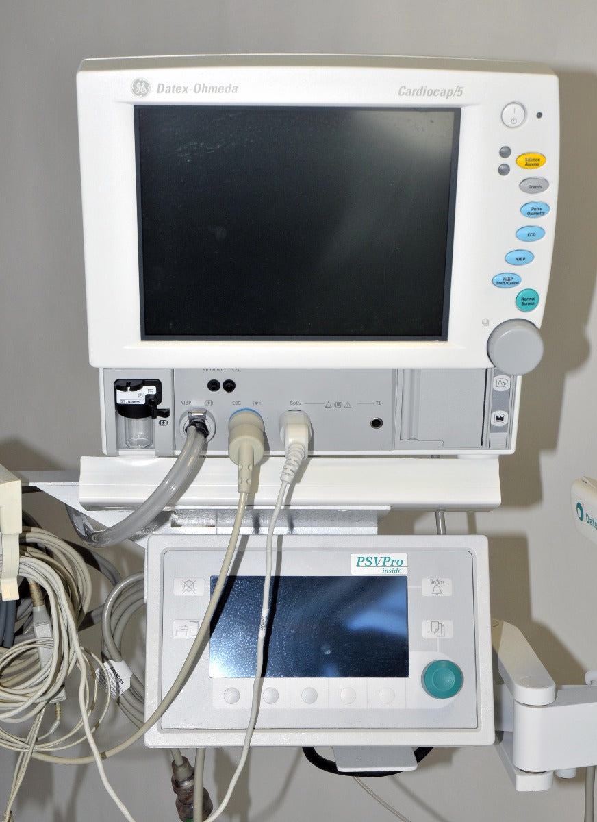 Datex Ohmeda Aespire 7900 GE Anesthesia Machine Tec 7 Sevoflurane Isoflurene