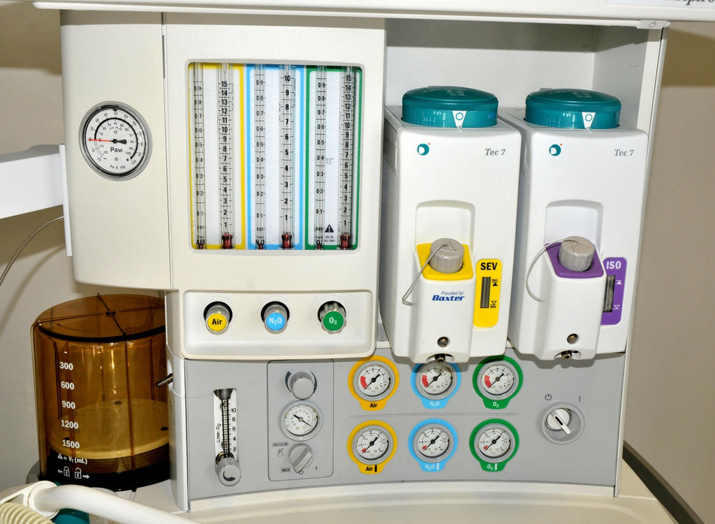Datex Ohmeda Aespire 7900 GE Anesthesia Machine Tec 7 Sevoflurane Isoflurene