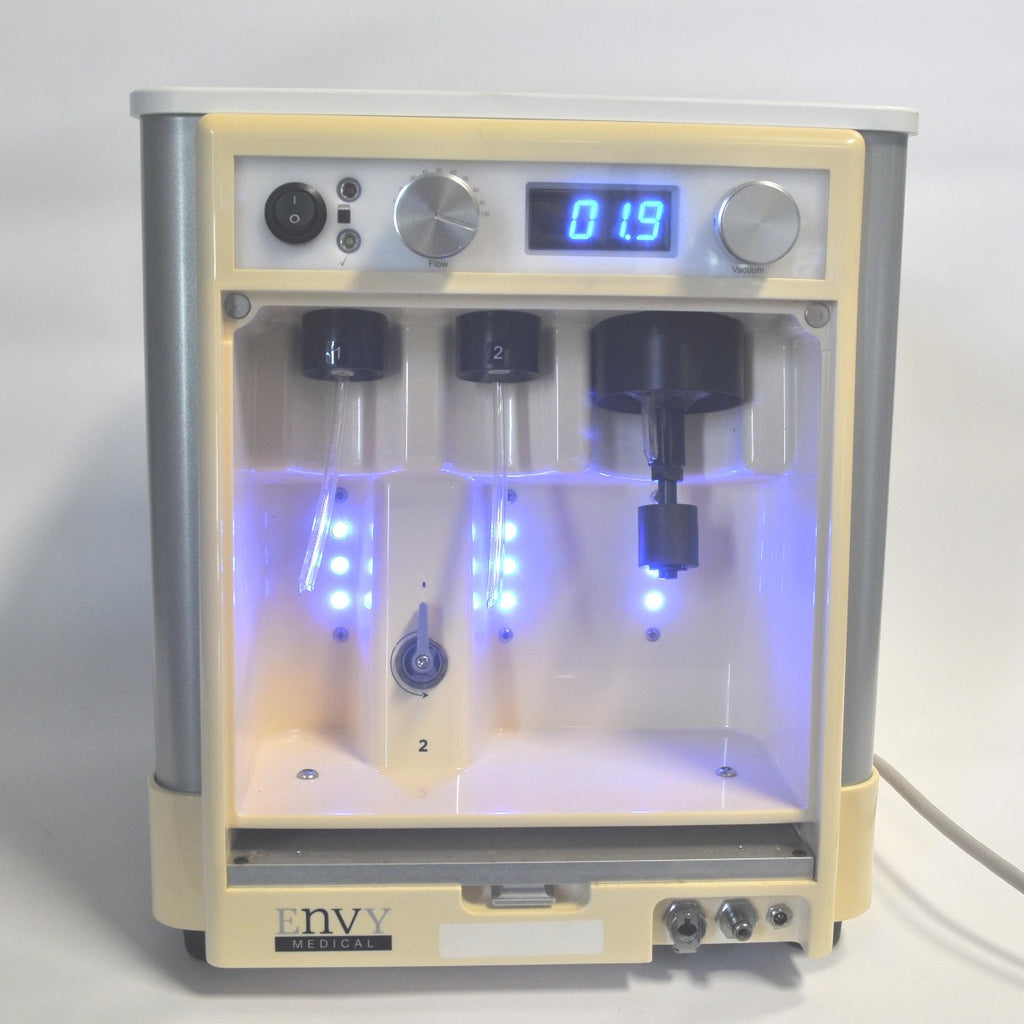 Envy Medical SilkPeel 3 MD SP3 Dermalinfusion Silk Peel w/ Face HP Kit Tips 362 Hrs