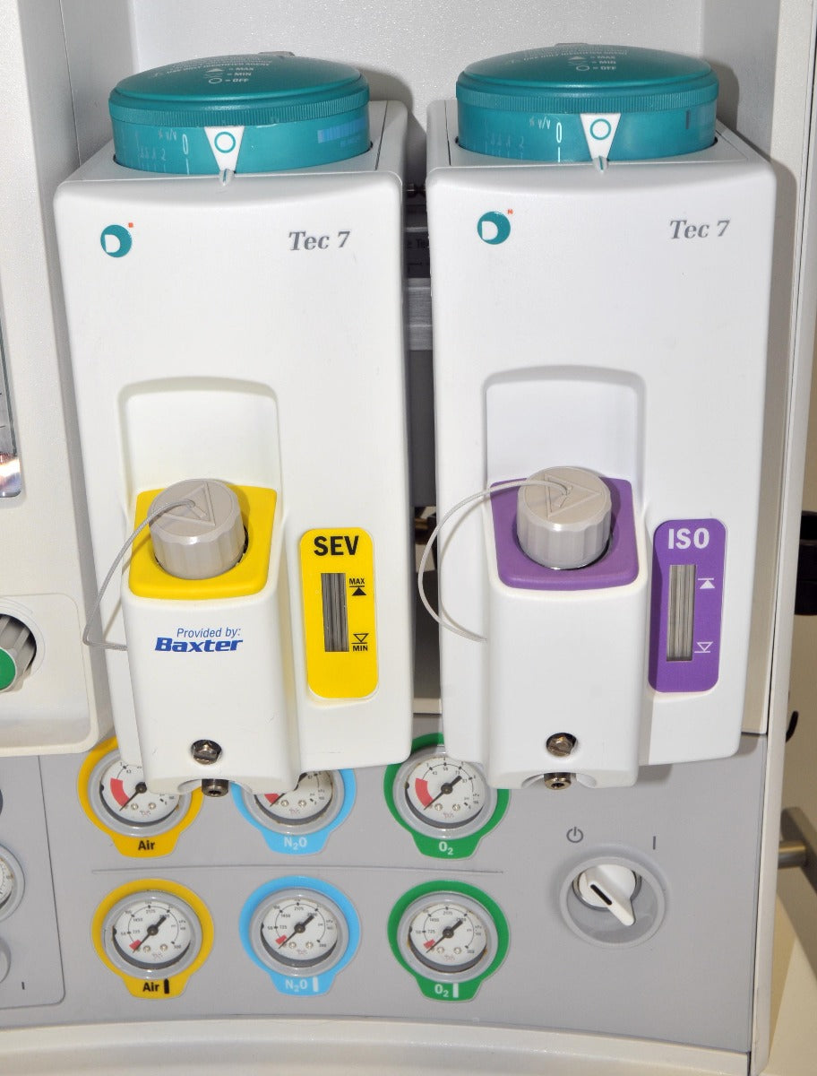 Datex Ohmeda Aespire 7900 GE Anesthesia Machine Tec 7 Sevoflurane Isoflurene