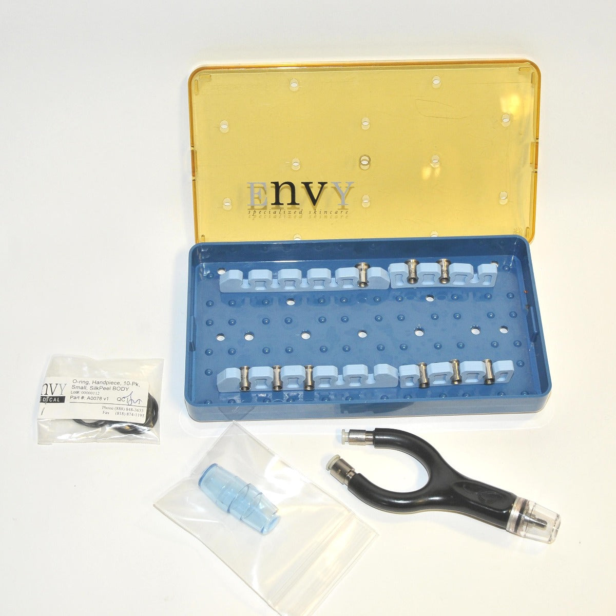 Envy Medical SilkPeel 3 MD SP3 Dermalinfusion Silk Peel w/ Face HP Kit Tips 362 Hrs